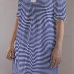 Buenos Aries Short Dress with stripes