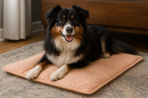 Pet cooling bed pattern