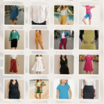 Designer finishing a sewing project using The Designer’s Edge roadmap and fabric planner.